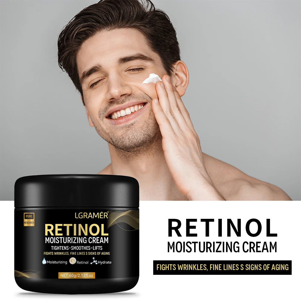 Vexaroa Men's Retinol Face Moisturizer – Anti-Aging & Pore