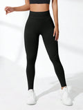 Vexaroa Women's Seamless High-Waist Yoga Leggings