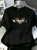 Vexaroa Men's Oversized V-Stripe Cotton T-Shirt product image 1 | Vexaroa