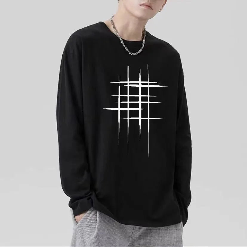 Vexaroa Oversized Anime Streetwear Long-Sleeve Tee