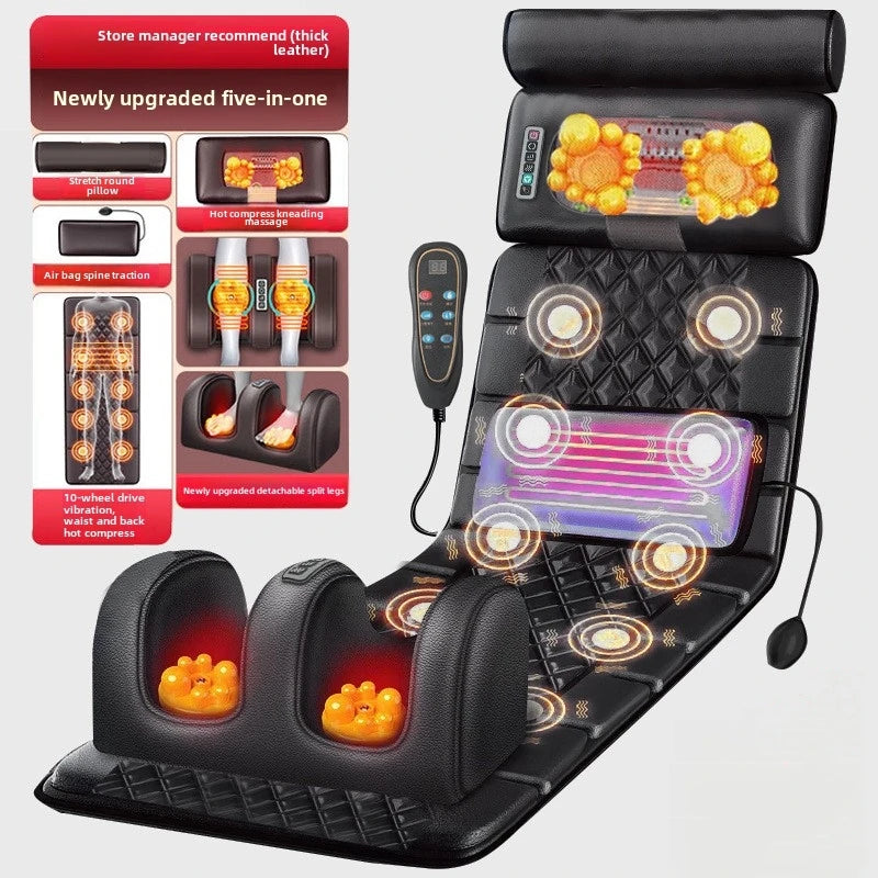 Vexaroa Full-Body Massage Mattress with Heat and Airbags