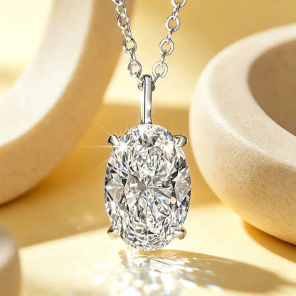 Vexaroa 14K Gold Lab-Grown Diamond Pendant Necklace