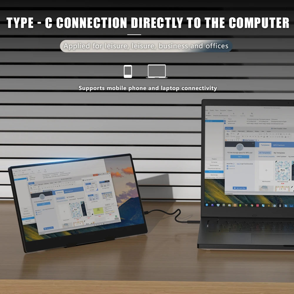 Vexaroa N140-S36 14" Portable Monitor 60Hz 1366x768 TN