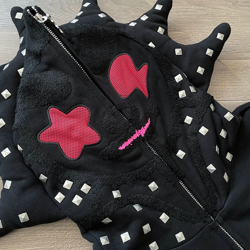GLO GANG  Halloween Full Zip Hoodie