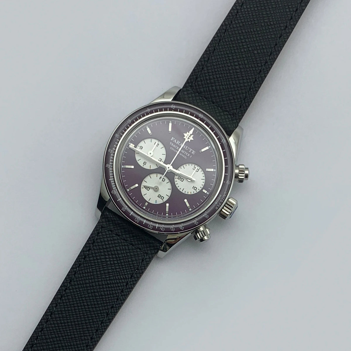 39 mm Chronograph Automatic Watch for Men, Sapphire, 5 ATM | Vexaroa