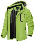 Vexaroa Men's Lightweight Mesh-Lined Rain Jacket