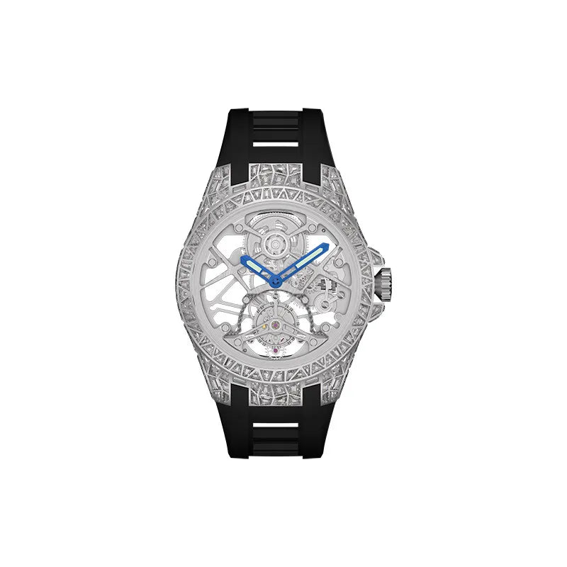Men's Hollow Tourbillon Mechanical Waterproof Watch | Vexaro