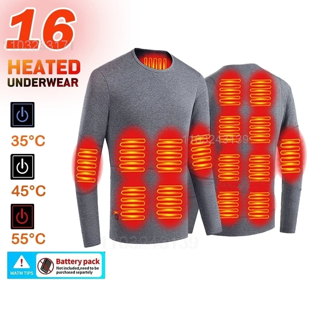Vexaroa 52-Zone Heated Thermal Underwear