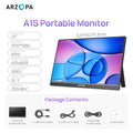 Vexaroa ARZOPA Portable FHD IPS Monitor, USB-C and HDMI