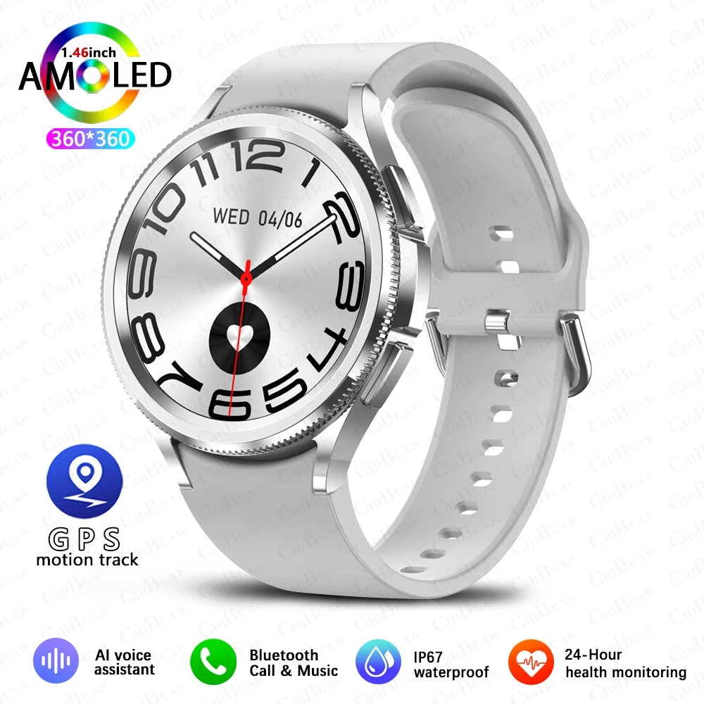 Vexaroa Watch 6 Classic GPS Bluetooth Smartwatch