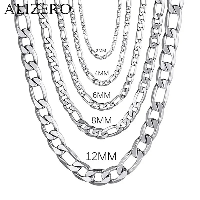 Vexaroa men's sterling silver chain necklace