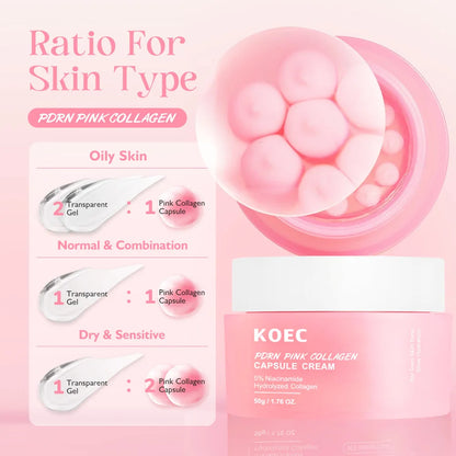 Vexaroa PDRN Pink Collagen Capsule Cream – 5% Niacinamide