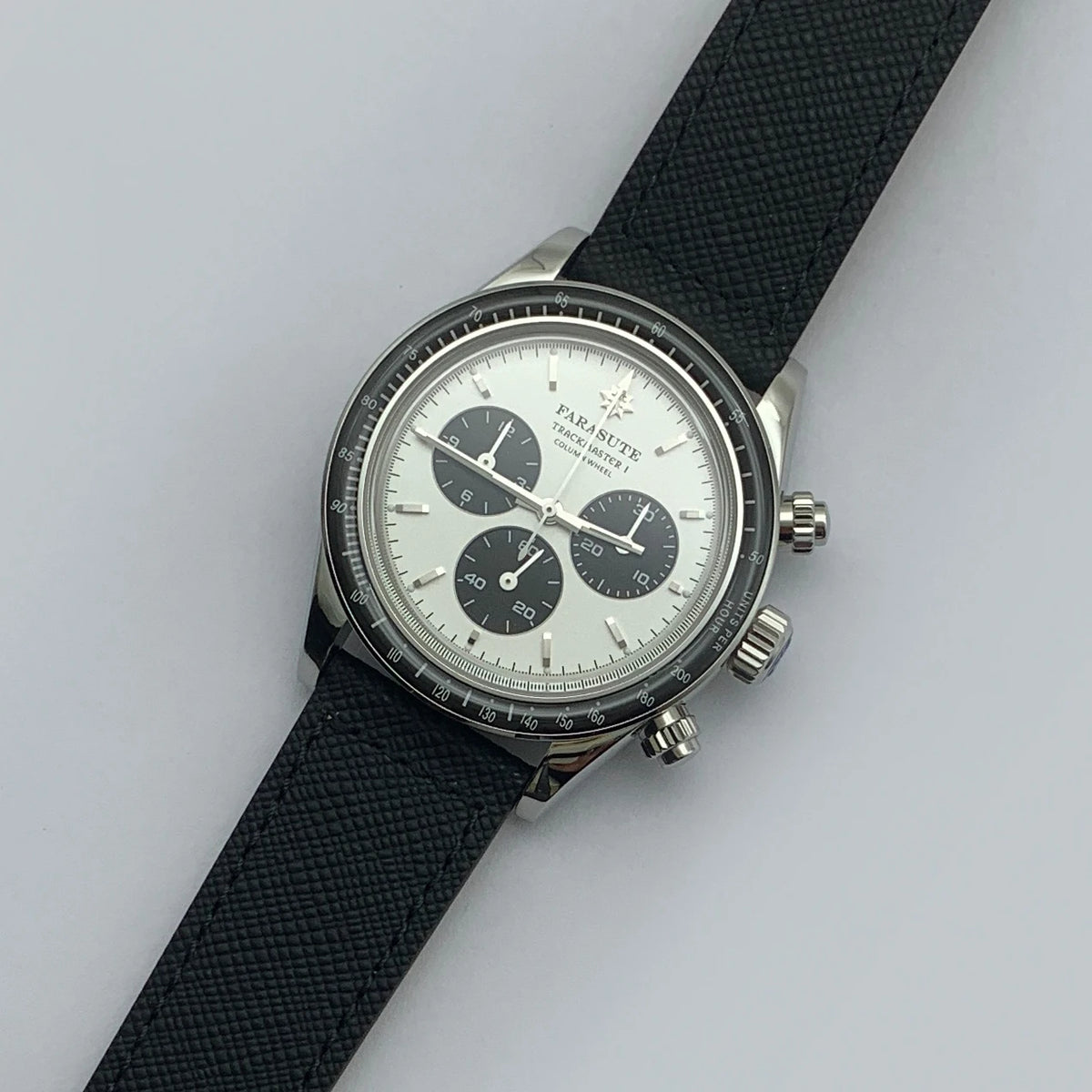 39 mm Chronograph Automatic Watch for Men, Sapphire, 5 ATM | Vexaroa