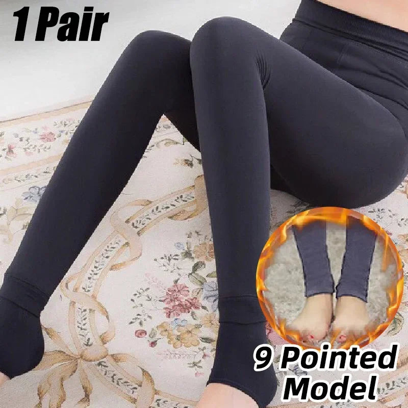 Vexaroa Women's Fleece-Lined Winter Thermal Leggings
