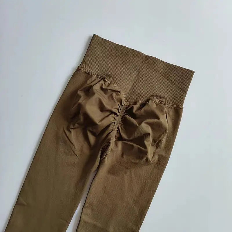 Vexaroa High Waist Yoga Leggings Push Up Hip Lift Gym