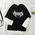 Vexaroa Women's Gothic Graphic Long Sleeve T-Shirt