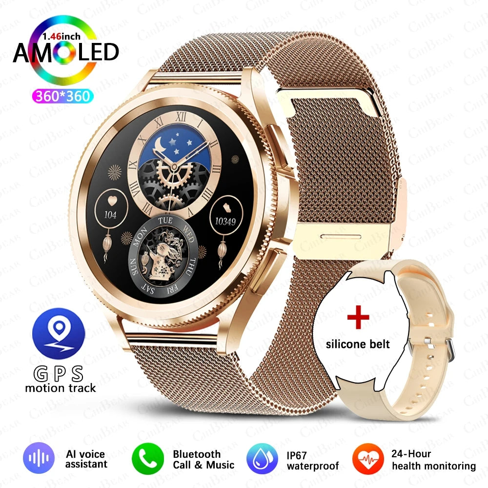 Vexaroa Watch 6 Classic GPS Bluetooth Smartwatch