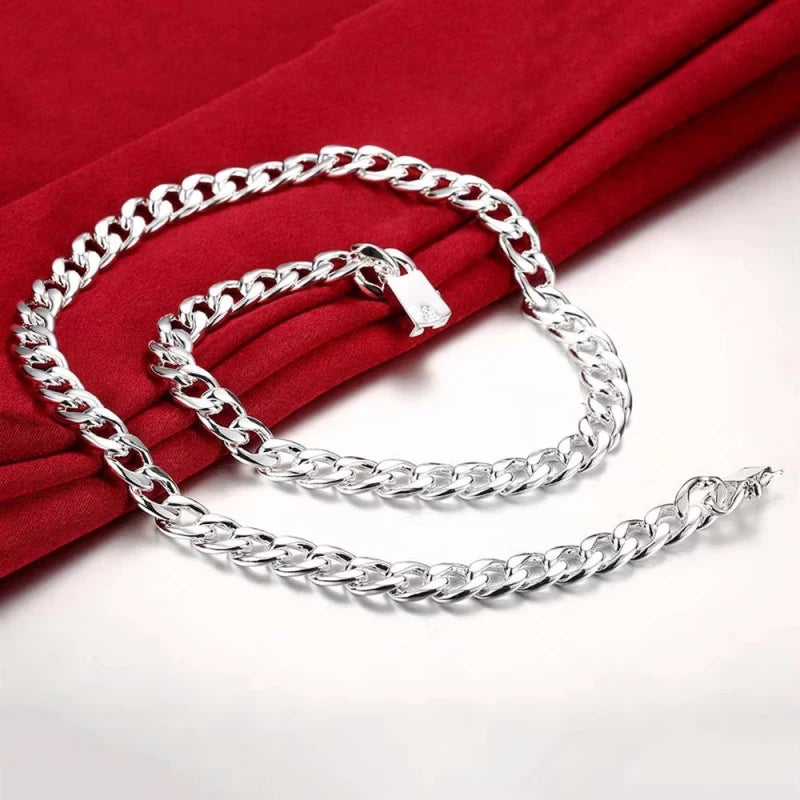 Vexaroa Square Chain Necklace and Bracelet Set — Vexaroa product image 4