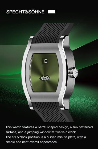 Vexaroa Retro Square Jump Hour Men's Watch – Seagull