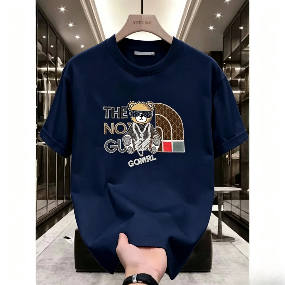 Vexaroa Korean Bear Print Cotton T-Shirt product image 24 | Vexaroa