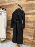 Vexaroa Women's Double-Faced Wool Coat, Slim-Fit Cashmere Overcoat
