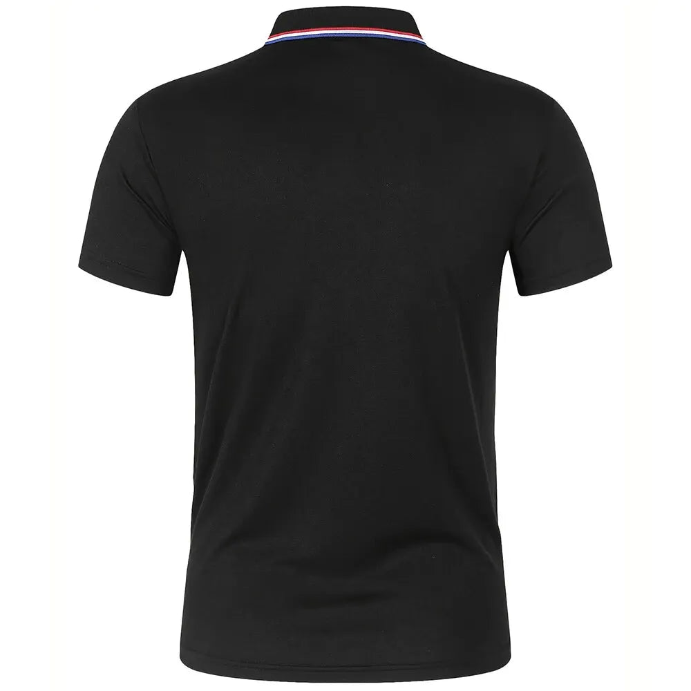 Vexaroa men's short sleeve casual polo shirt - product gallery image 2