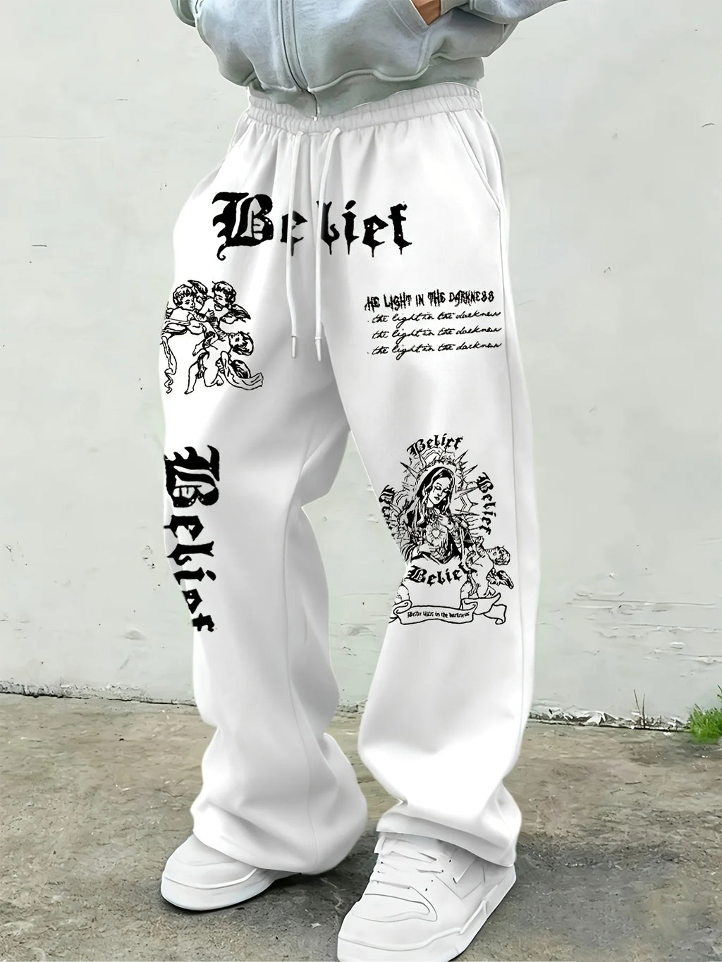 Vexaroa Gothic Graphic Wide-Leg Sweatpants product image 15 | Vexaroa