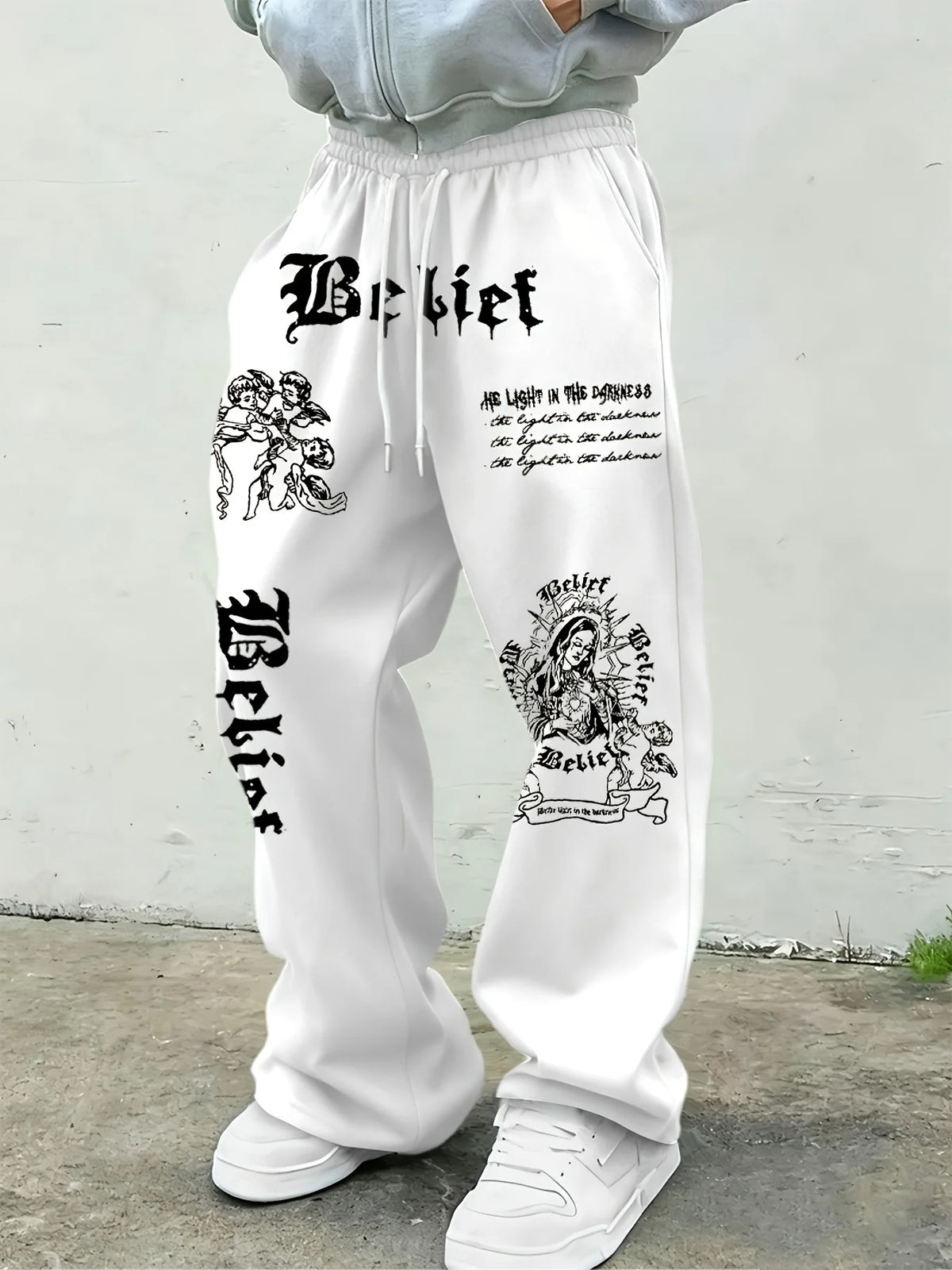 Vexaroa Gothic Graphic Wide-Leg Sweatpants product image 17 | Vexaroa
