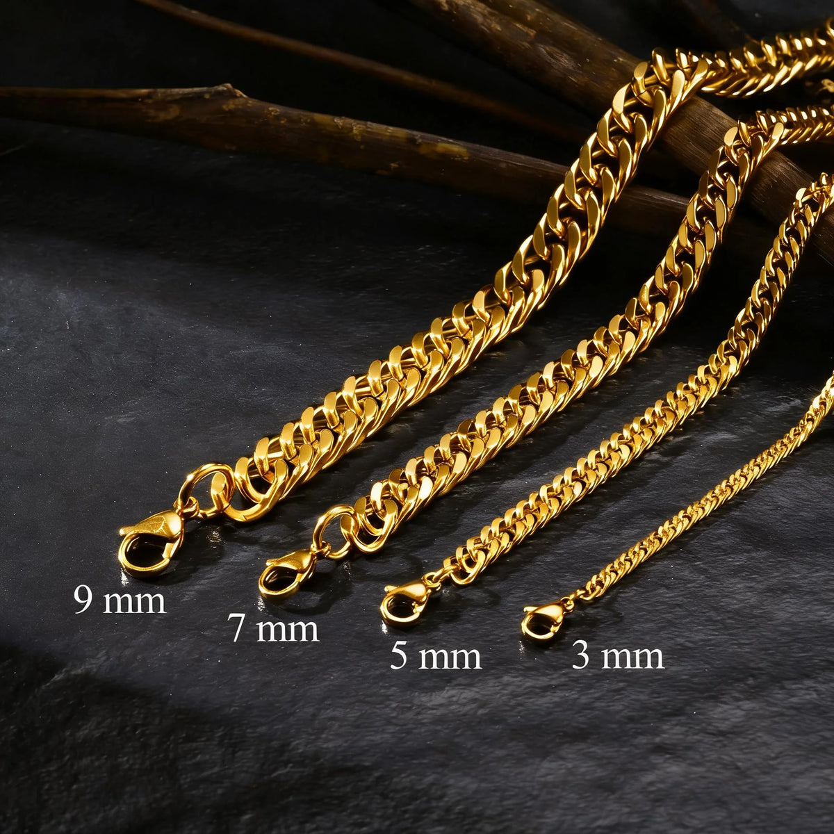 Vexaroa Chunky Stainless Steel Cuban Chain Necklace — Vexaroa product image 63