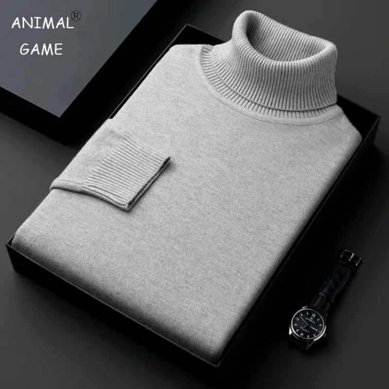 Vexaroa Men's Anti-Pilling Turtleneck Sweater — product image 1
