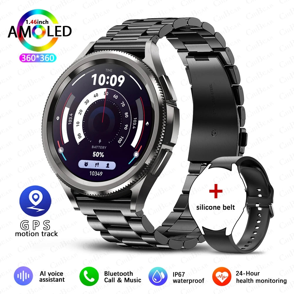 Vexaroa Watch 6 Classic GPS Bluetooth Smartwatch