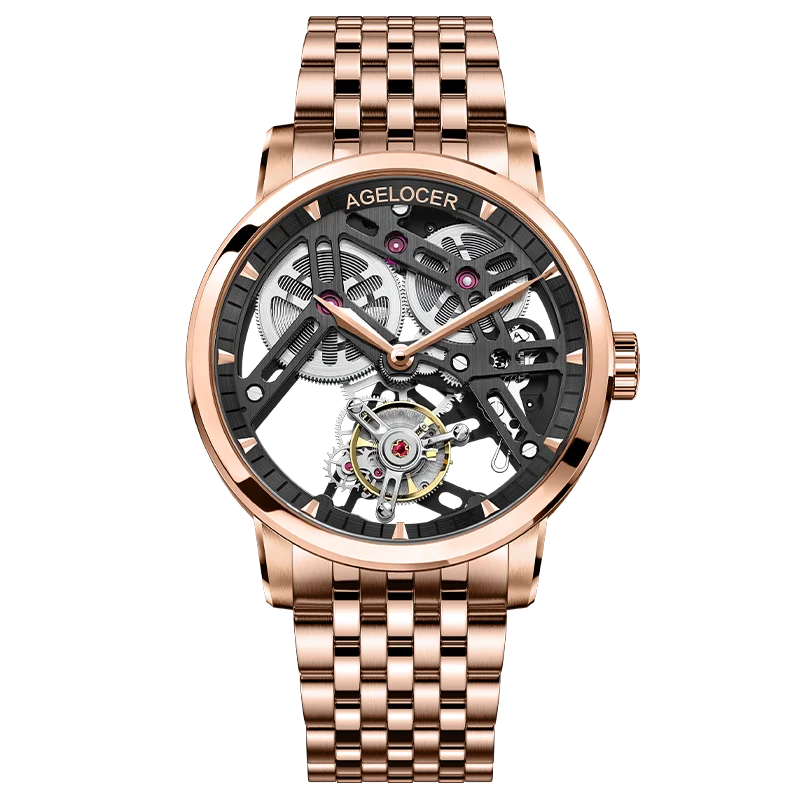 Vexaroa Skeleton Flying Tourbillon Watch for Men | Vexaroa