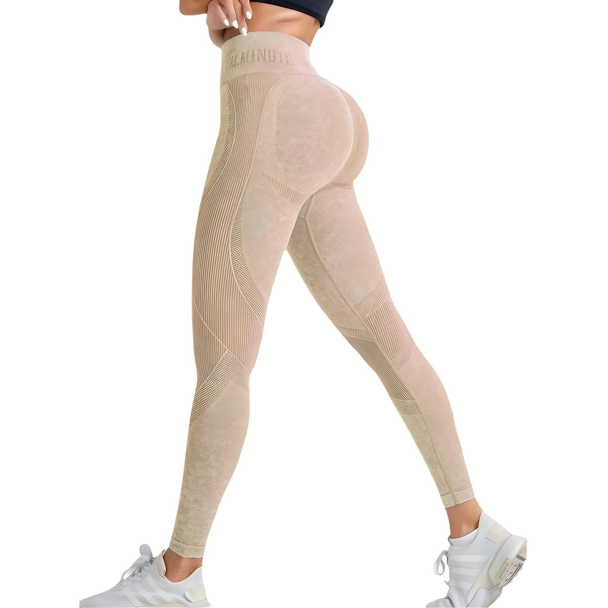 Vexaroa Seamless High-Waist Hip-Lifting Yoga Leggings