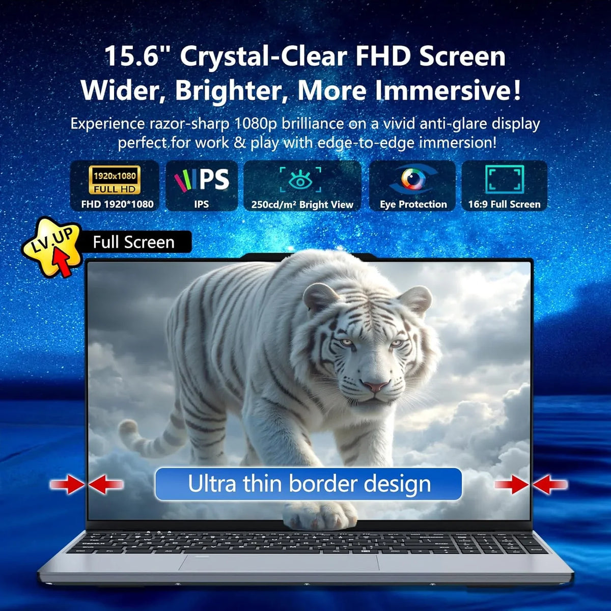 Vexaroa 15.6 4K Intel i9 Office Laptop 16GB RAM product image 4