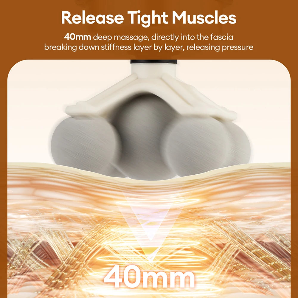 Vexaroa 11-in-1 Massage Gun 99-Level Fascia Body Muscle Relief