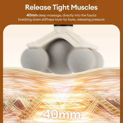Vexaroa 11-in-1 Massage Gun 99-Level Fascia Body Muscle Relief