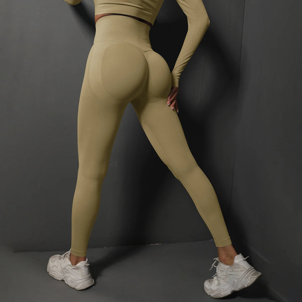 Vexaroa High Waist Yoga Leggings Push Up Hip Lift Gym