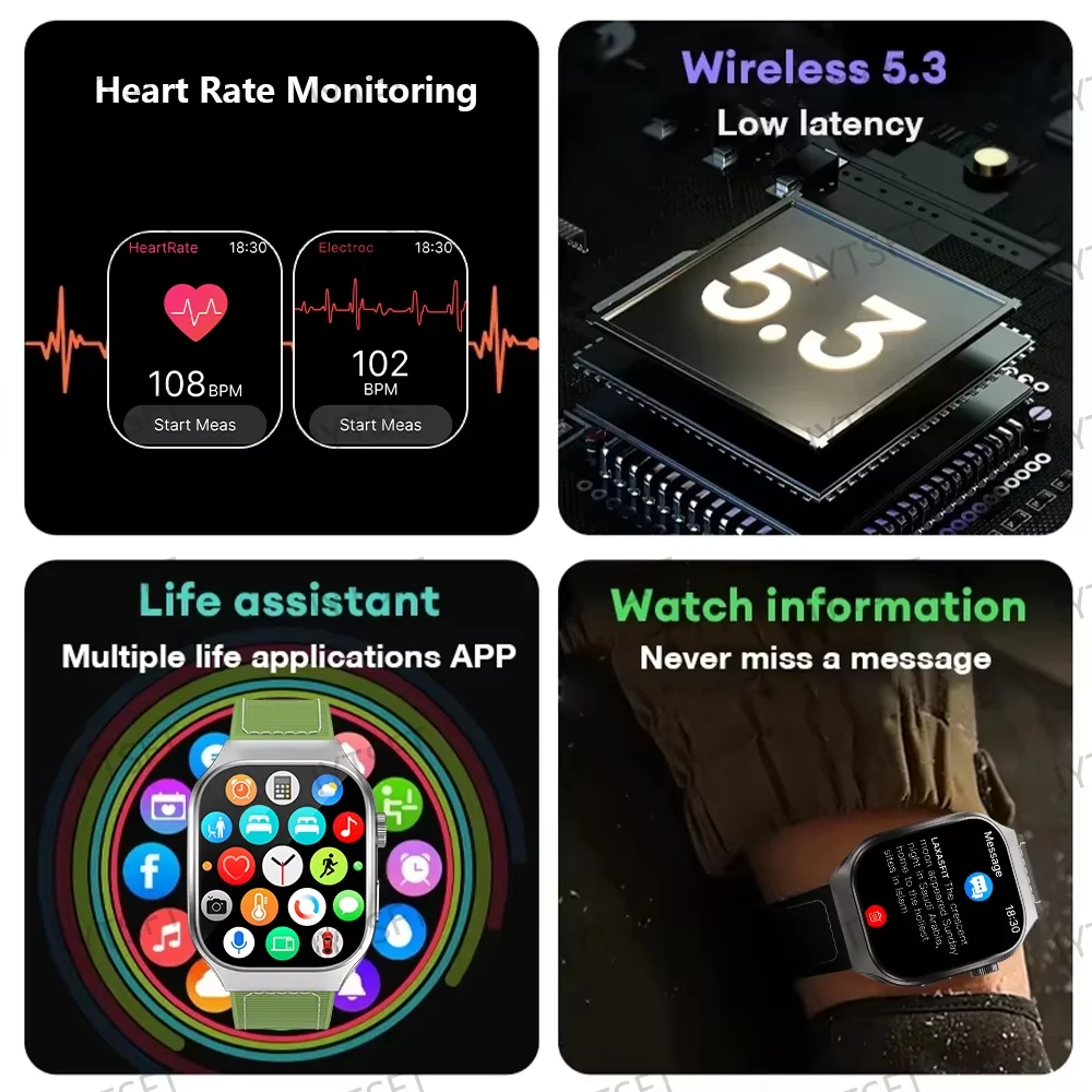 Vexaroa 2.01-Inch Bluetooth Calling Smartwatch - product image 4