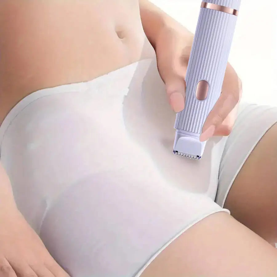 Vexaroa Rechargeable 2-in-1 Painless Dual Head Electric Shaver