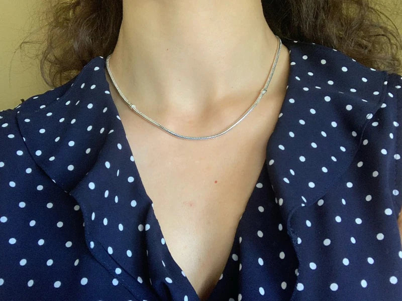 Vexaroa Heart Snake Chain Necklace for Charms — Vexaroa product image 6