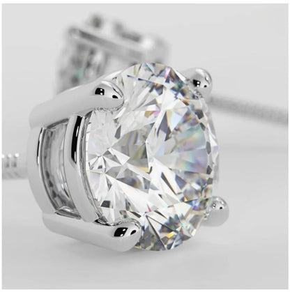 Vexaroa 1 CT Lab-Grown Diamond Stud Earrings in 14K Gold