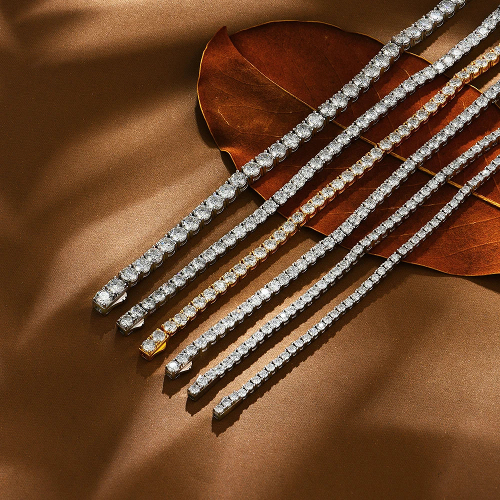 Diamond-studded hairpins on a brown fabric background