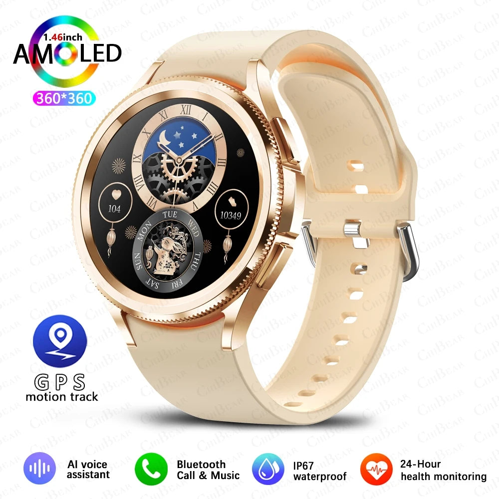 Vexaroa Watch 6 Classic GPS Bluetooth Smartwatch