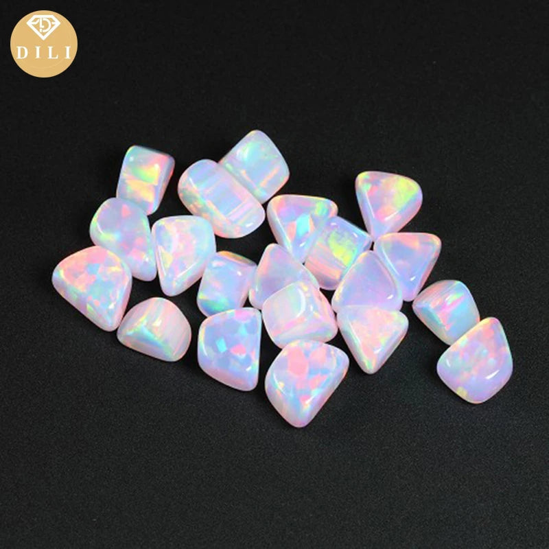Vexaroa 10g Synthetic Resin Tumbled Opal COE 33 Heat Resistant