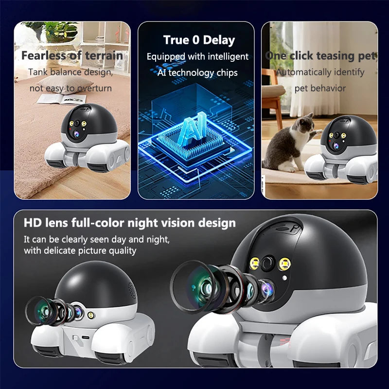 Vexaroa 1080P dual-lens WiFi PTZ security camera — product image 5
