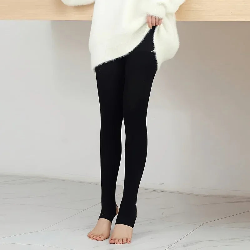 Vexaroa Women's Fleece-Lined Winter Thermal Leggings