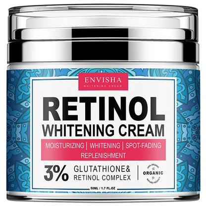 ENVISHA Face Skin Care Retinol Collagen Cream Fade Fine Lines Deep Hydration Moisturizing Skin Improve Dullness Brightening