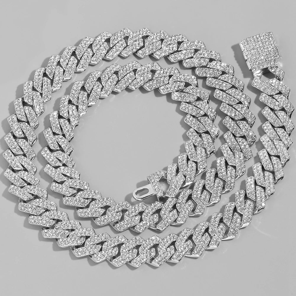 Vexaroa Iced-Out Cuban Link Necklace for Men and Women — Vexaroa product image 19