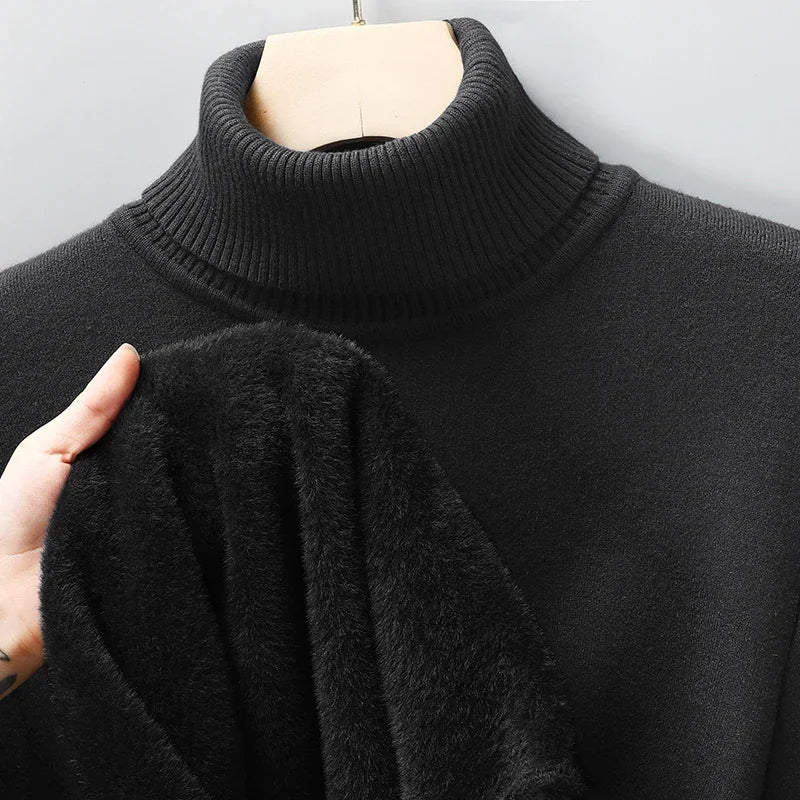 Vexaroa Men's Anti-Pilling Turtleneck Sweater