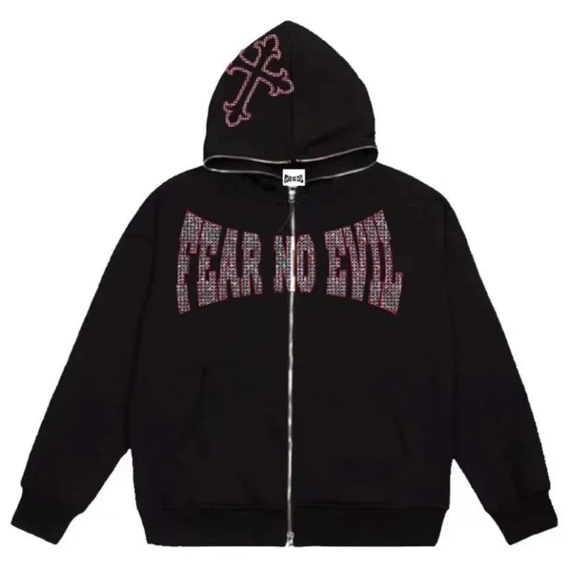 Vexaroa Women's Oversized Letter Graphic Pullover Hoodie